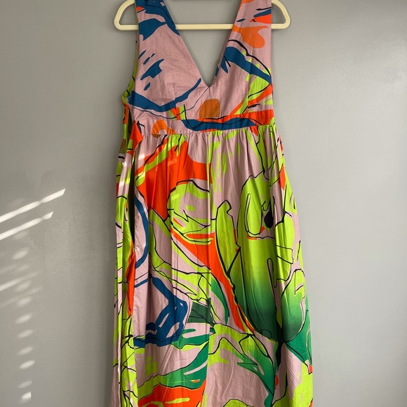 Roopa Pemmaraju Nerida Midi Dress - Anthropologie - Picture 4 of 14